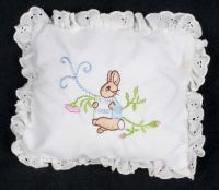 Eden Peter Rabbit Musical Plush Pillow with Wind Up Key